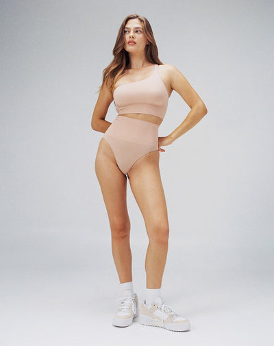 ONE SHOULDER TOP  טופ כתף אחת