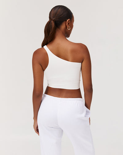 ONE SHOULDER TOP  טופ כתף אחת