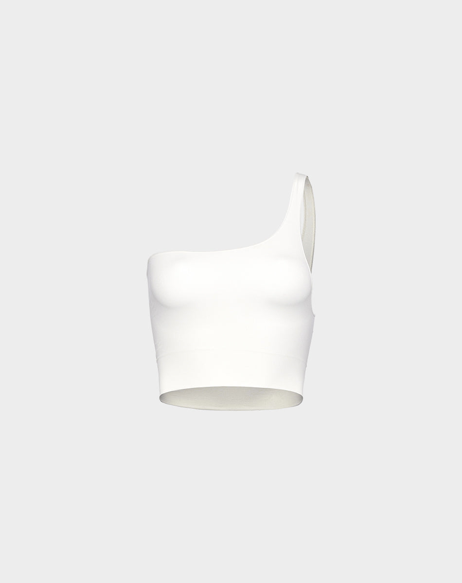 ONE SHOULDER TOP  טופ כתף אחת