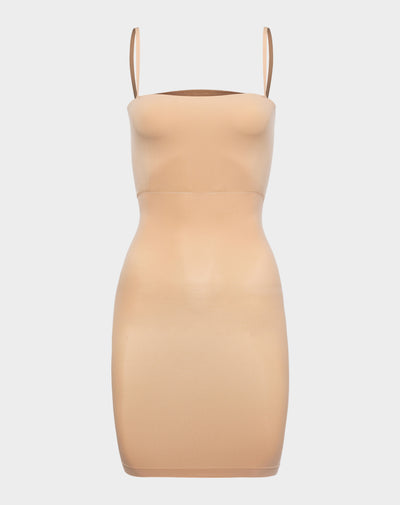 STRAPS TUBE DRESS שמלה מחטבת