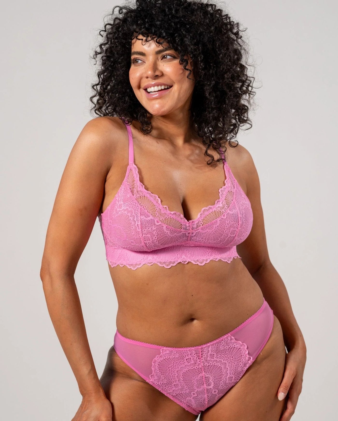 Lace Support Bra חזיית תחרה תומכת