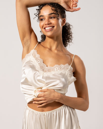 Silk Lace חולצת פיג׳מה