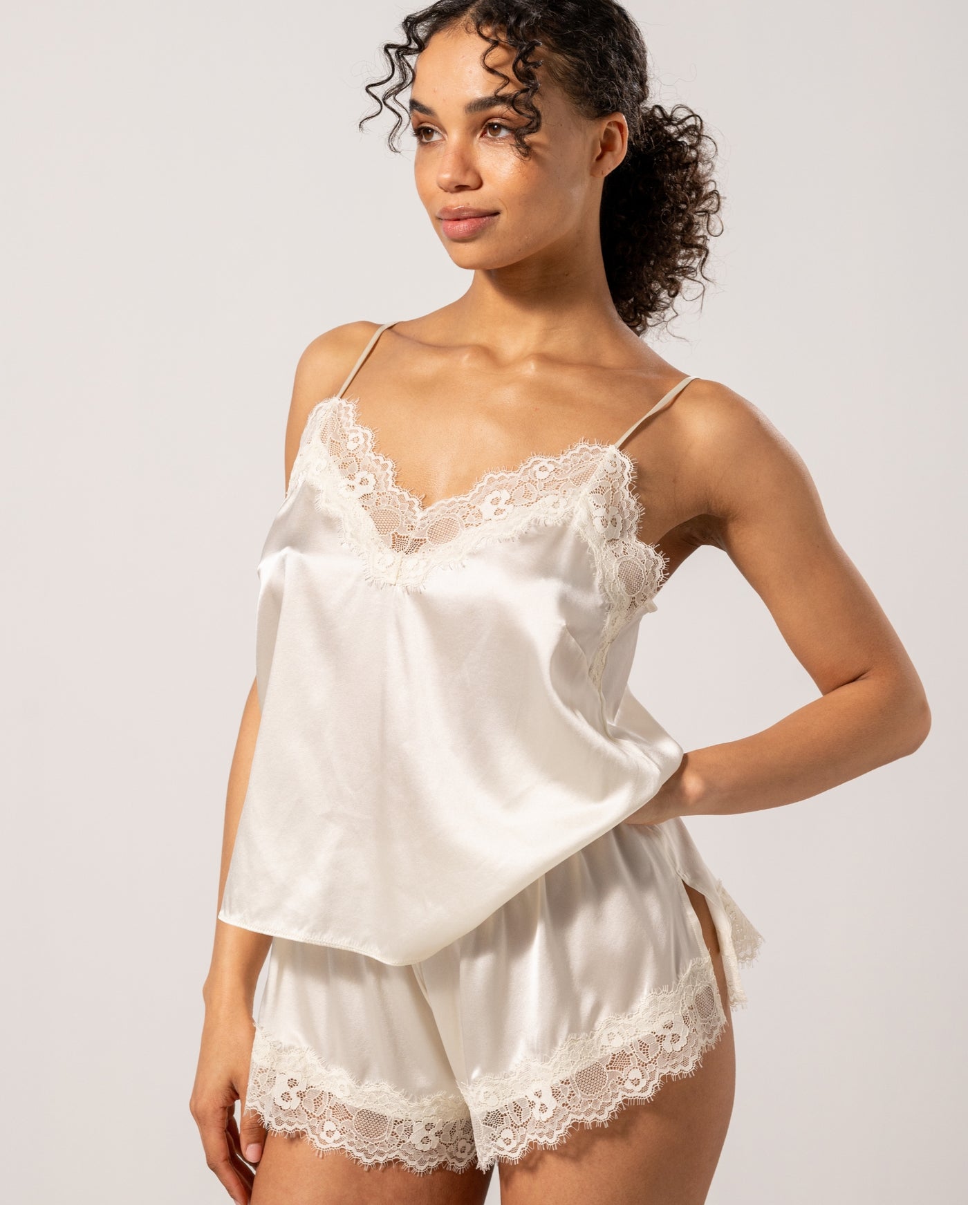 Silk Lace חולצת פיג׳מה