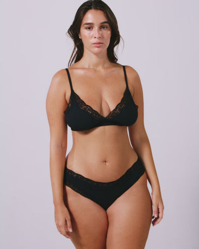 MICRO LACE CHEEKY תחתוני צ׳יקי תחרה