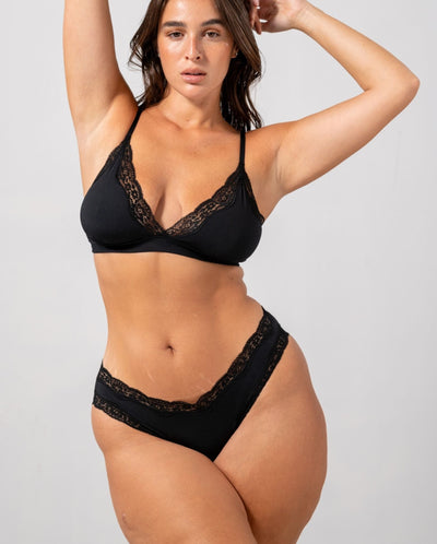 MICRO LACE CHEEKY תחתוני צ׳יקי תחרה