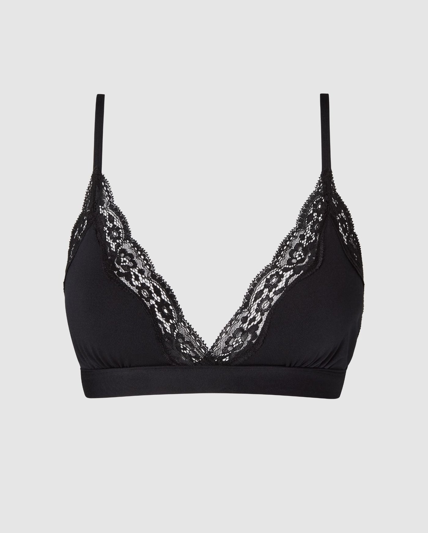 MICRO LACE TRIANGLE BRALETTE ברלט משולשים תחרה
