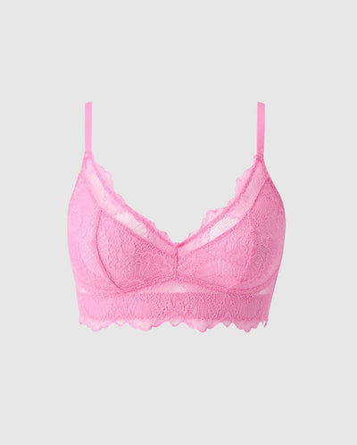 Lace Support Bra חזיית תחרה תומכת