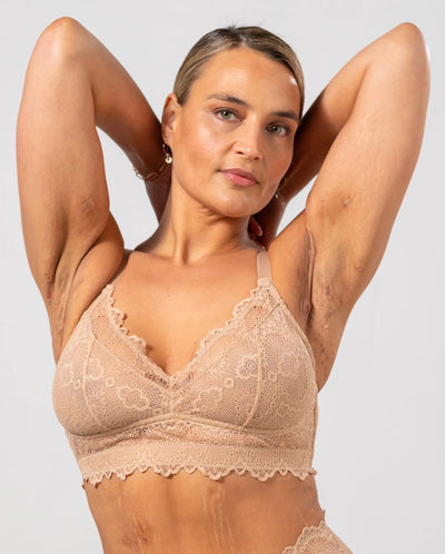 Lace Support Bra חזיית תחרה תומכת