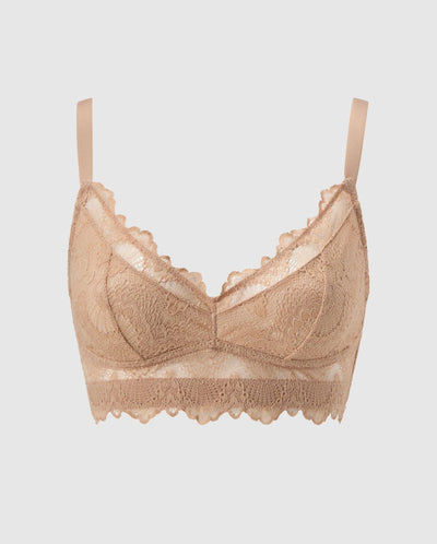 Lace Support Bra חזיית תחרה תומכת