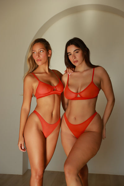 Mesh Thong תחתוני רשת בגזרת חוטיני