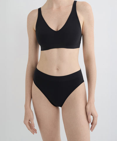 High Waist Brief מארז שלישיה תחתונים בגזרה גבוהה