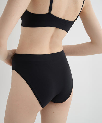 High Waist Brief מארז שלישיה תחתונים בגזרה גבוהה