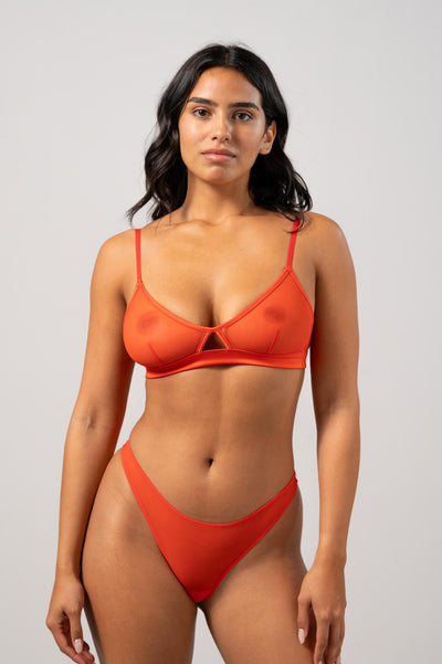 Mesh Thong תחתוני רשת בגזרת חוטיני