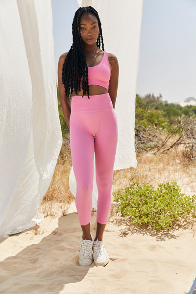 Ribbed Open Bralette חזיית ריב