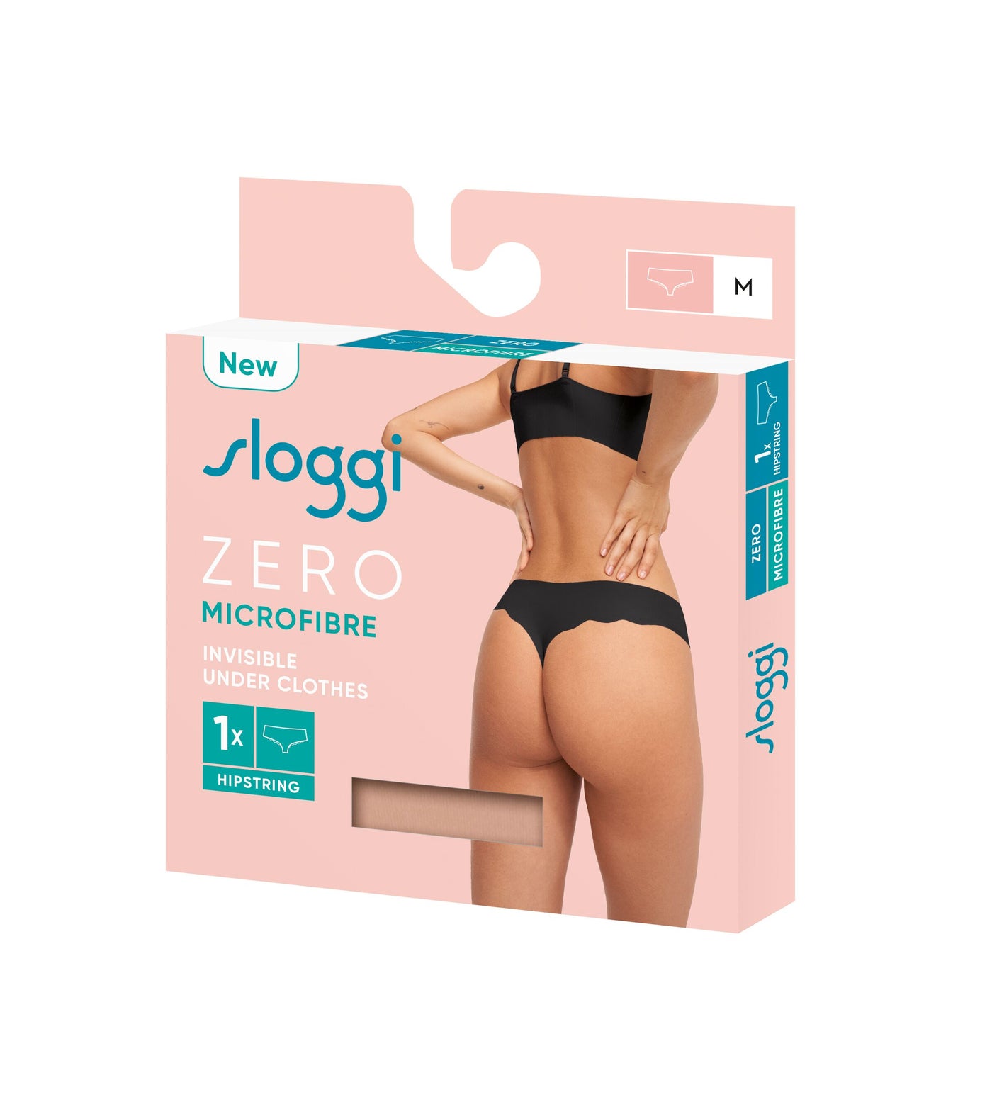 sloggi ZERO Microfibre 2.0 Hipstring CAMEO BROWN