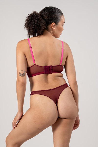 Mesh Thong תחתוני רשת בגזרת חוטיני