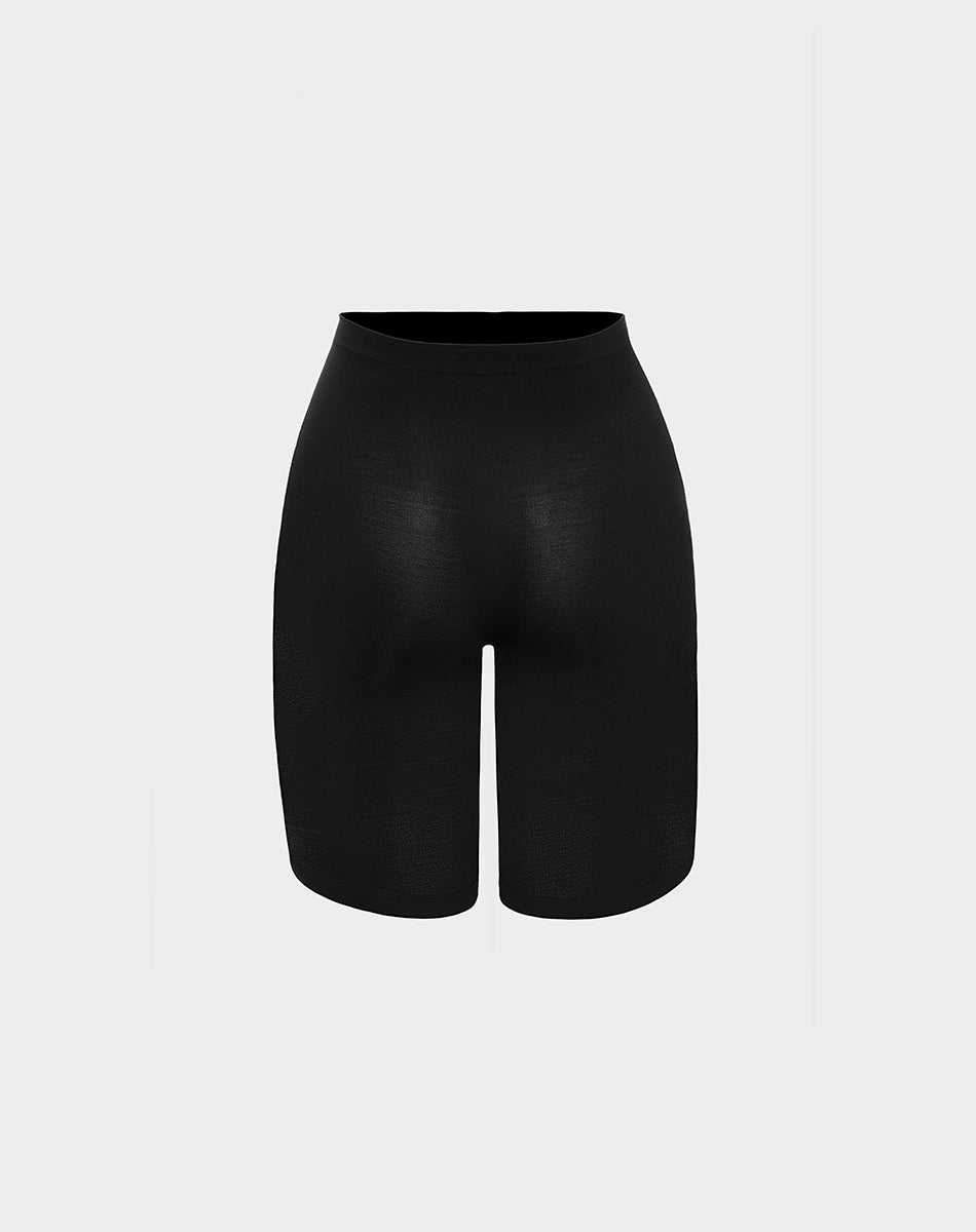 BIKE SHORTS מכנסונים מחטבים שחור