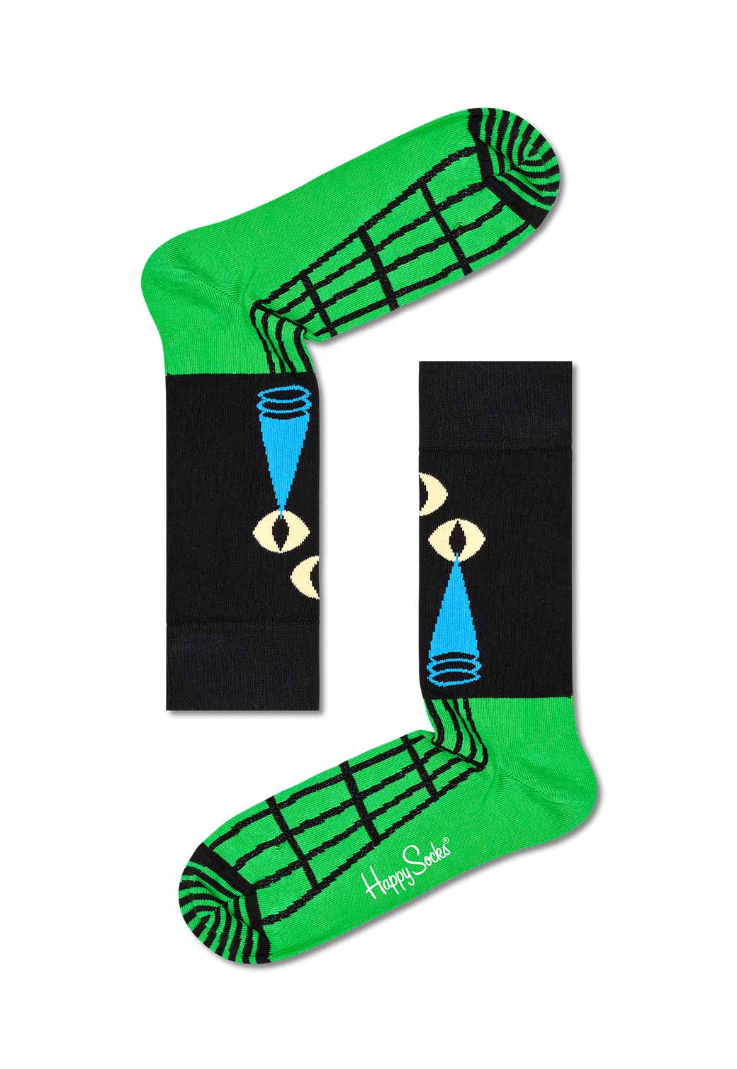 Medium Sea Green מארז גרביים בהדפס חלל | 4 זוגות HAPPY SOCKS